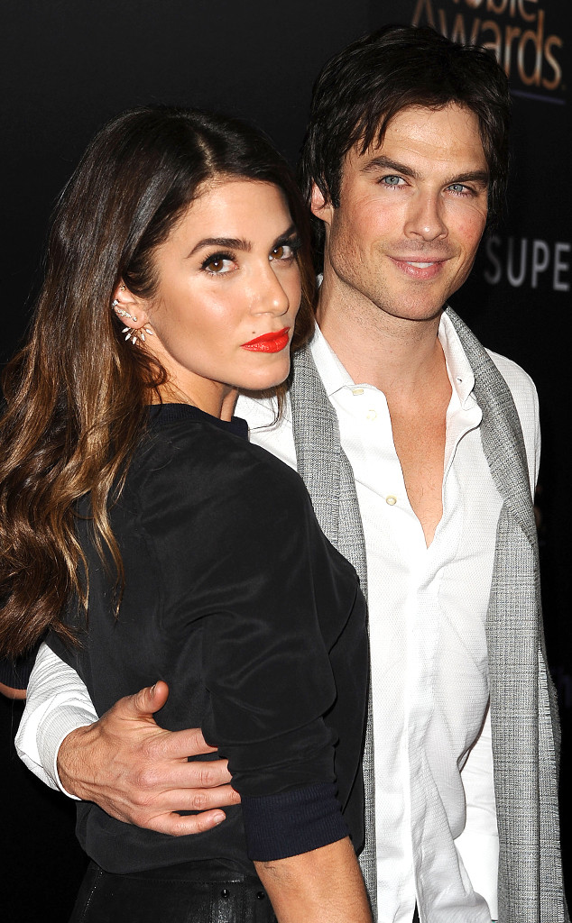 Nikki Reed & Ian Somerhalder Show Sweet PDA at the Noble Awards: Pics